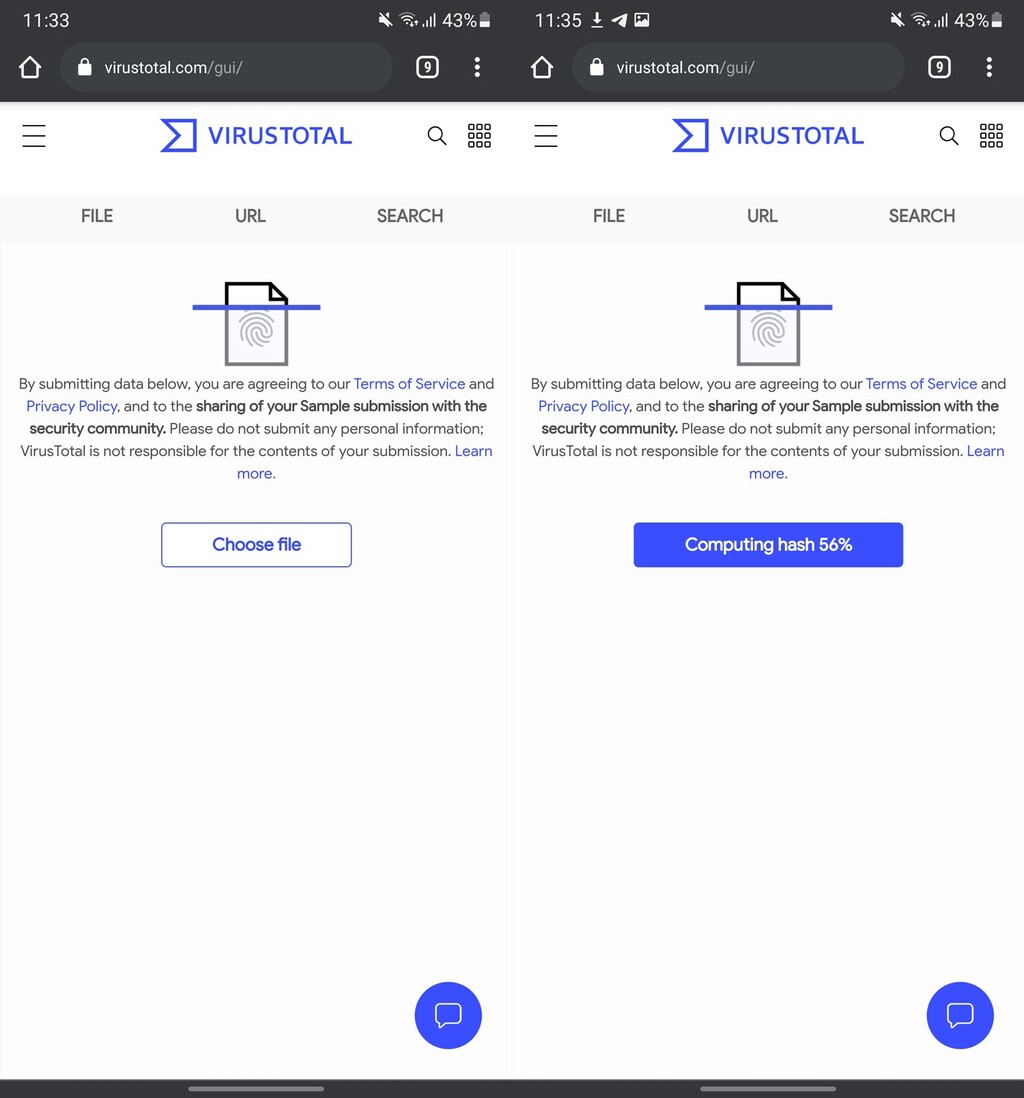 Cómo usar VirusTotal para comprobar que tus aplicaciones no están
