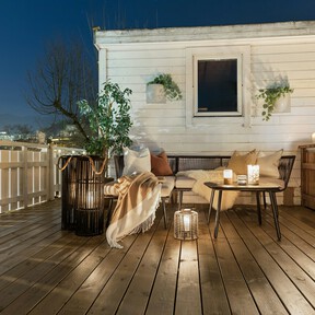 Jysk ha bajado el precio del farolillo para terraza o balcón más bohemio de su catálogo y además no necesita cables