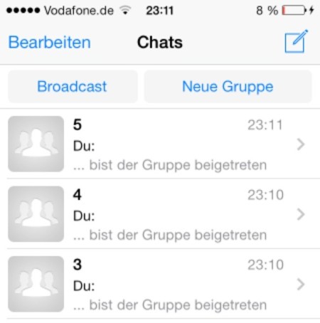 Se filtran las primeras imágenes de Whatsapp para iOS 7