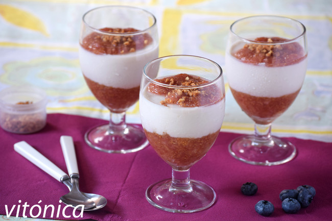 Copas de Queso con Higos
