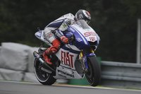 Jorge Lorenzo al frente de la tabla de tiempos en el Test Oficial de Brno