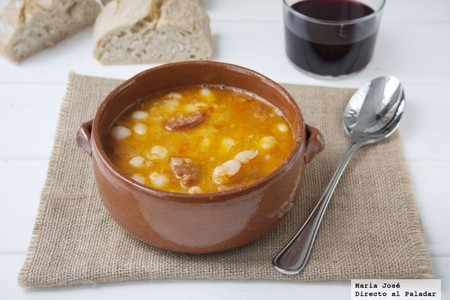 Judías blancas con chorizo