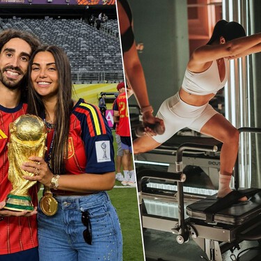 Claudia Rodríguez, influencer y pareja de Marc Cucurella: "Intento entrenar fuerza mínimo 3 días en semana y también me gusta ir a pilates siempre que tengo un hueco” 