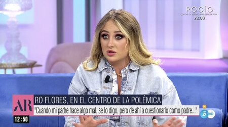 Rocío Flores, tertuliana revelación y omnipresente de la temporada