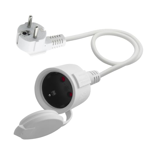 LANMINGLEL Cable de extensión Schuko 