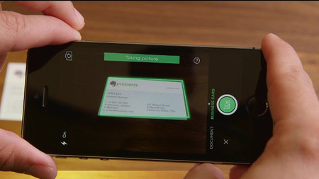 Evernote se alía con Linkedin para facilitar el escaneo de tarjetas de visita