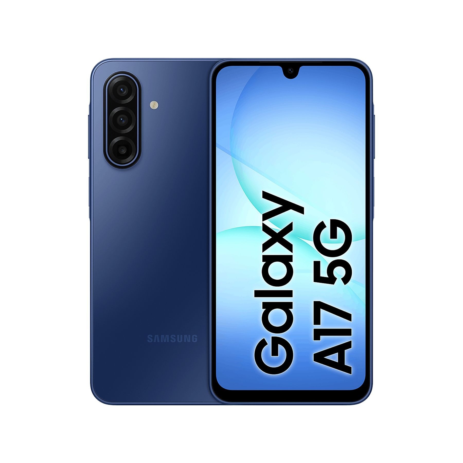 Móvil - Samsung Galaxy A17, Azul, 256 GB, 8 GB RAM, 6.7", FHD+ Super AMOLED, Mediatek G99 Octa-core, 5000 mAh, Android 15