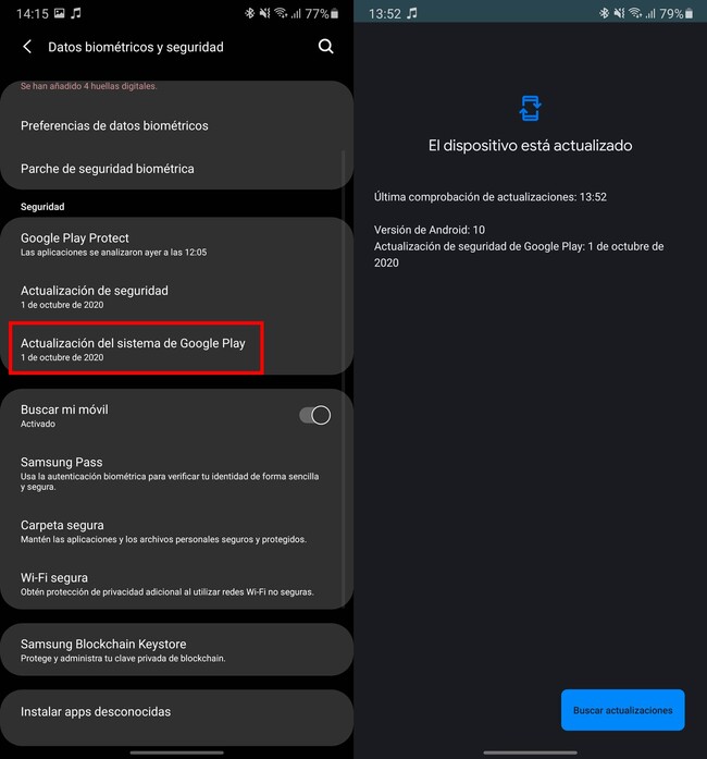 Qué son las actualizaciones del sistema de Google Play y por qué se ...