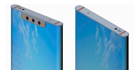 Xiaomi patenta un móvil envuelto por completo con pantalla y con 'notch' para las cámaras