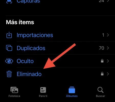 削除された写真iPhone
