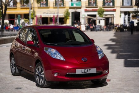 Nissan Leaf Pegatina