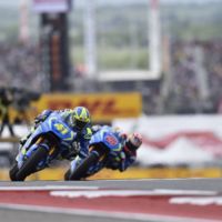 Suzuki completa un test en el Circuito de las Américas 