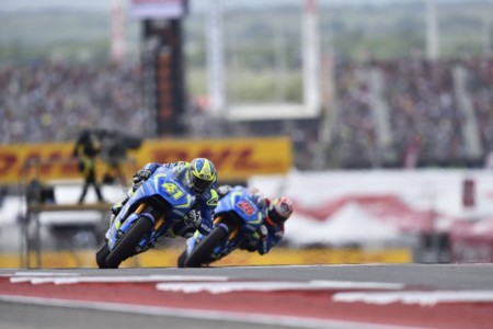 Suzuki completa un test en el Circuito de las Américas
