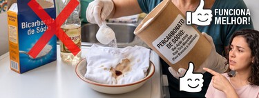 Pare de usar bicarbonato de sódio e vinagre para limpar as manchas das roupas, um único produto funciona melhor 