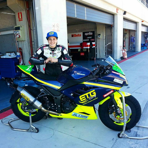 Ana Carrasco va a por todas en Supersport 300, "Estar fuera del top 5 sería un fracaso"