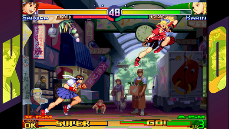 Capcom Fighting Collection 2 Street Fighter Alpha 3 Upper Screenshot