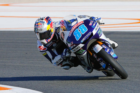 Jorge Martín comienza el GP de Valencia mandando en Moto3