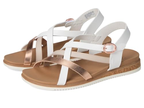 Skechers Desert Kiss Low 114709WHT, Sandalias - 39 EU