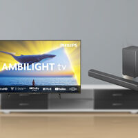 Esta tele de 65 pulgadas con Ambilight y barra de sonido están ahora a precio de outlet: ideal para montar tu cine en casa