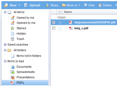 Google Docs añade soporte para PDFs