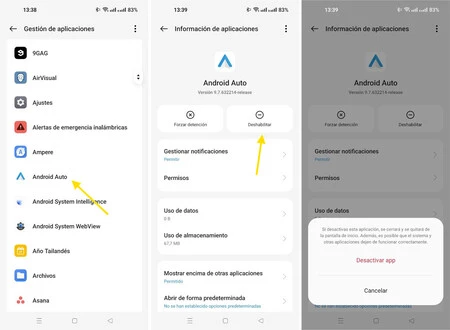 Qué hacer para deshabilitar Android Auto y mantenerlo apagado