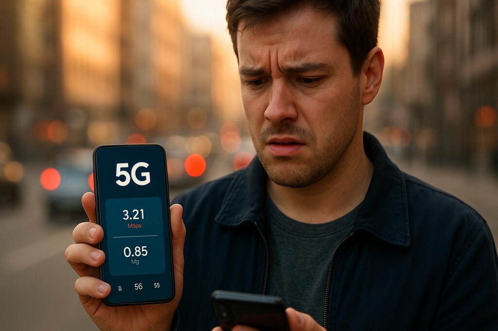 Si usas una red 5G en tu móvil y no has notado más velocidad que con el 4G, no estás solo. Es un problema que viene de lejos