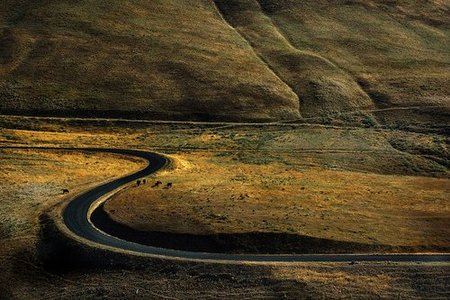 ¿Por qué hay curvas que parecen inútiles en la carretera?