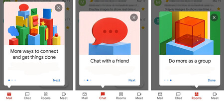 Gmail empieza a integrar Chat y Rooms en las cuentas personales de Google
