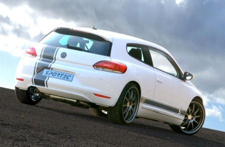 Volkswagen Scirocco SC 350, Sportec aprieta hasta los 350 cv