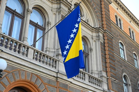 Bandeira da Bósnia