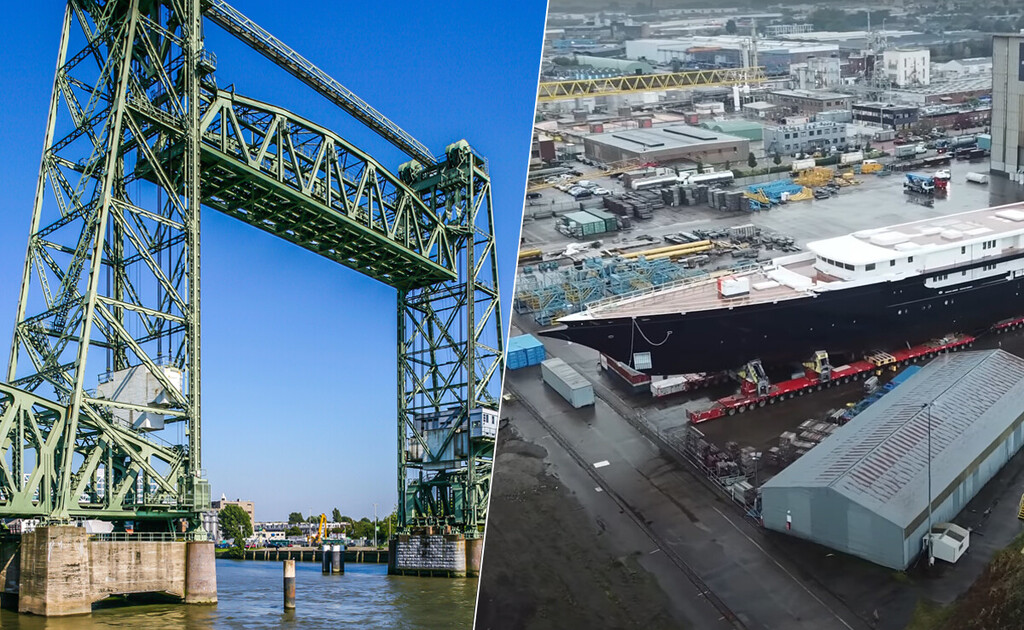 El culebrón del megayate de Jeff Bezos al fin tiene solución (y no implica desmontar un puente histórico) 