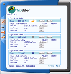 TripStalker busca los mejores precios