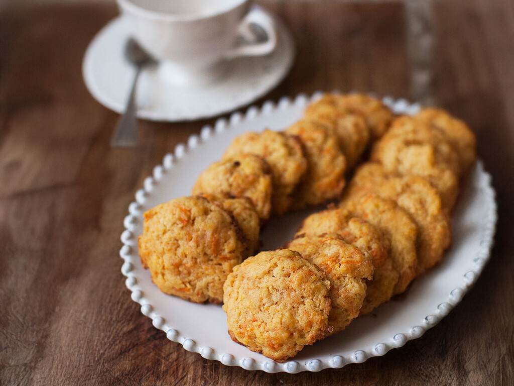 Receta de galletas de zanahoria