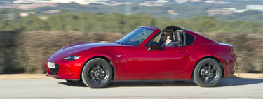 Por fin probamos el Mazda MX-5 RF, un deportivo que transmite felicidad y conquista con su silueta