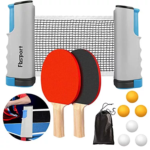 FBSPORT Sets de Ping Pong, para interior y exterior