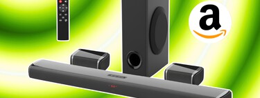 Esta barra de sonido cuesta menos de 1,600 pesos en Amazon y hace que tus series y películas se sientan como en el cine 