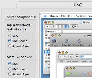 Uno: Unifica el aspecto de Mac OS X