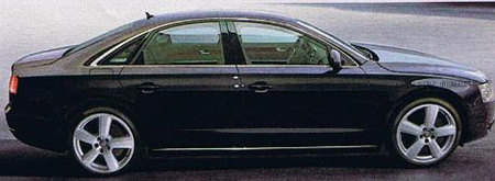 Audi A8 leaked