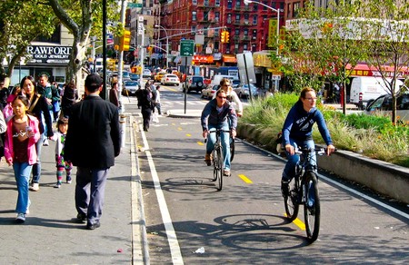 New York City Bike Lanes Wikimedia