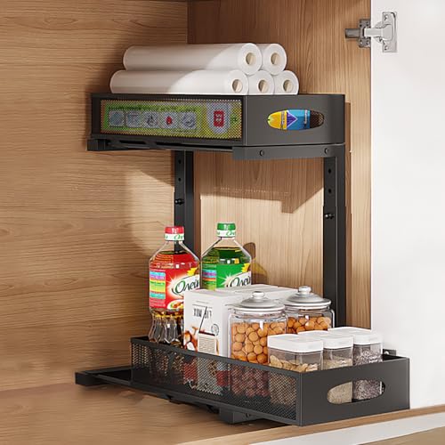 Laphontab Organizador Bajo Fregadero Extraíble Ajustable 5 Niveles
