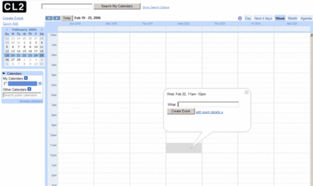 Google Calendar, más capturas y datos