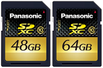 Nuevas tarjetas SDXC de la mano de Panasonic
