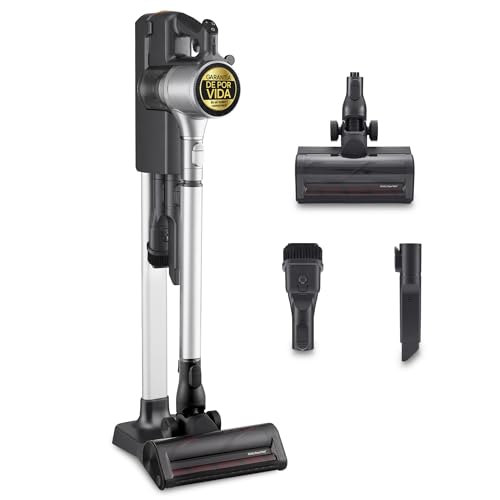 LG A9K-CORE3S - Aspirador Escoba, Kompressor 260W succión, con Doble batería y Sistema de compresión de Polvo, Silver