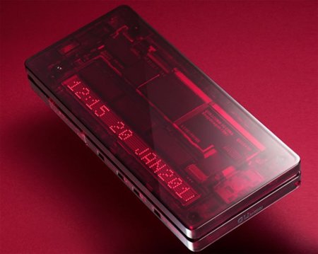 iida X-Ray de KDDI con un curioso diseño transparente