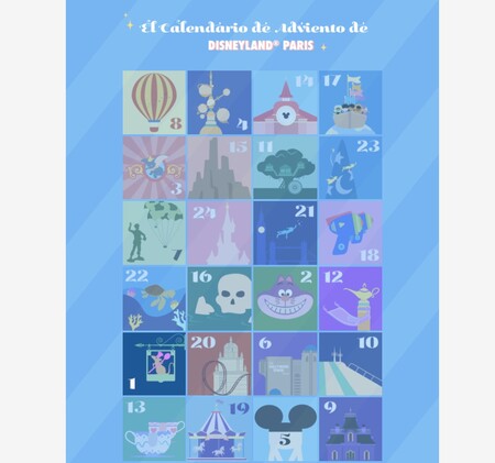 Disneyland Paris nos regala un Calendario de Adviento digital gratuito con 24 mágicas actividades diarias para toda la familia