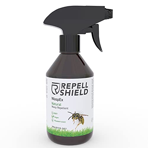 RepellShield Spray Ahuyentador Avispas Exterior e Interior 
