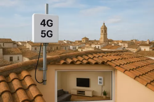Amplificador de señal 4G y 5G para hogares