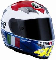 AGV Ti-Tech Cuore, el casco de Rossi en Mugello