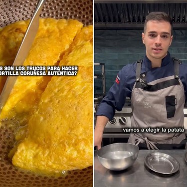 Los trucos de un restaurante gallego para hacer la auténtica tortilla de patatas coruñesa, jugosa y perfecta 