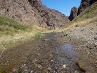 El valle de Yolyn Am, en el desierto del Gobi